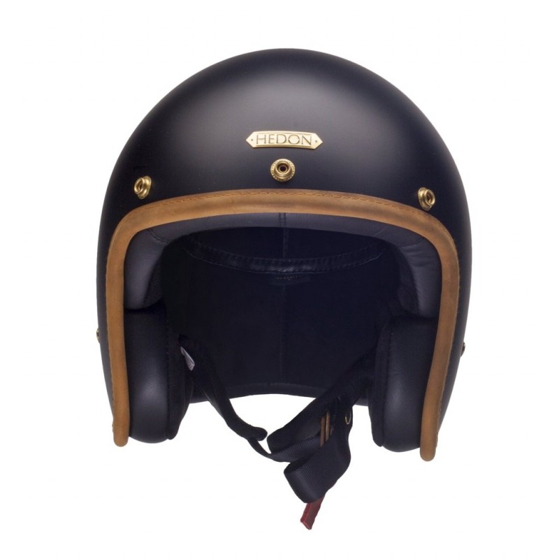 Hedon Hedonist Stable Black Open Face Helmet